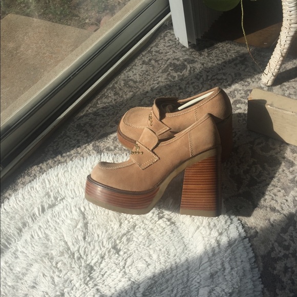 Vintage LAST ONE dead stock 90’s platform chunky - Picture 7 of 8